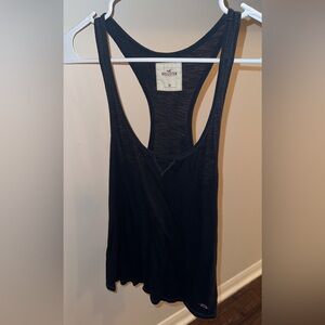 Navy Hollister Racerback Tank - Athletic Fit